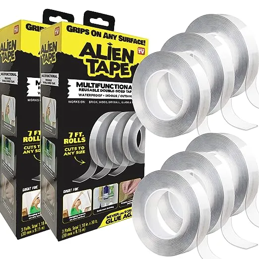 Alien Tape Nano Tape Multipurpose Removable Adhesive Transparent Double Sided Tape