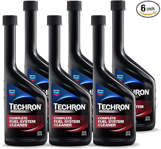 Chevron Techron Concentrate Plus Fuel System Cleaner (Case of 6)