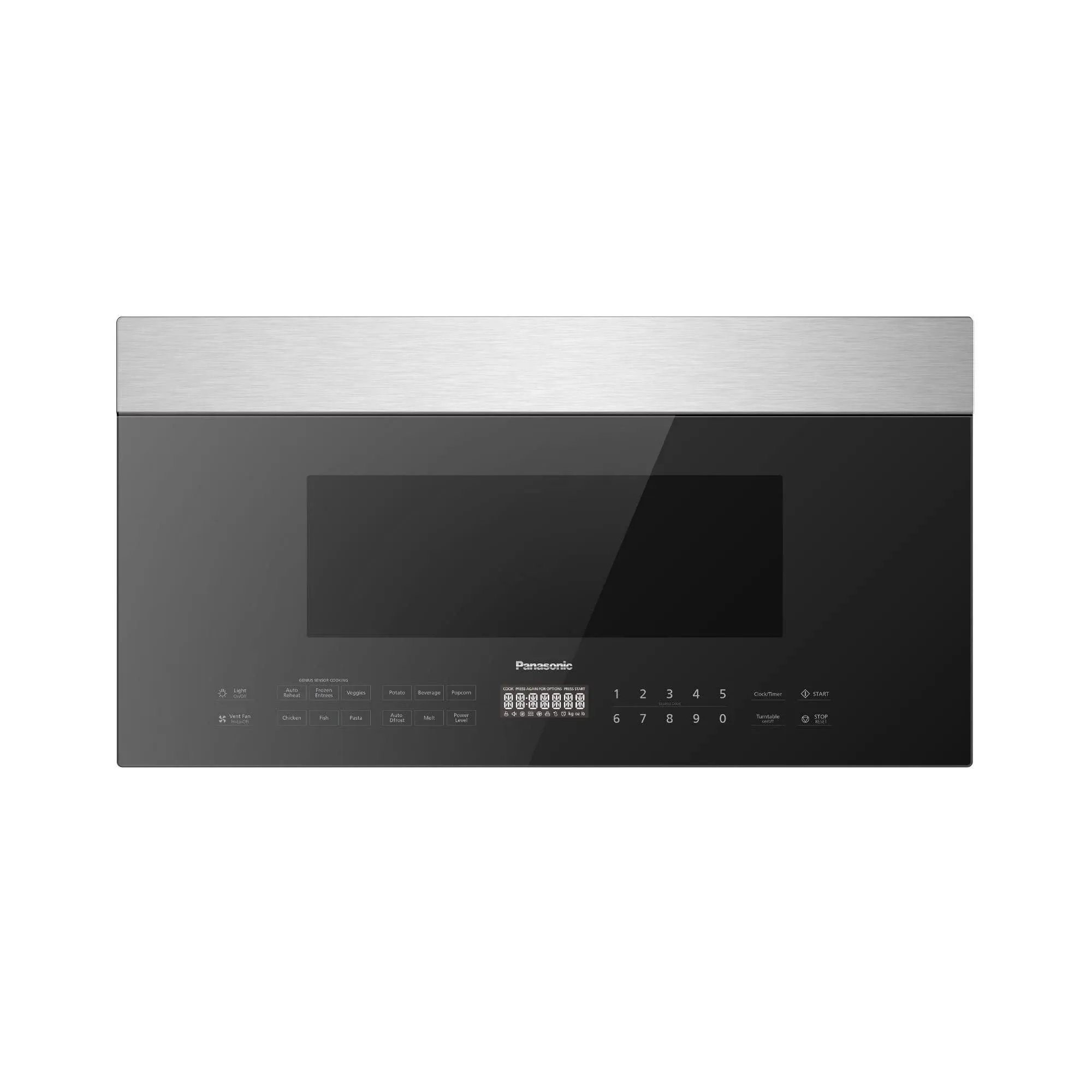 Panasonic NN SU158S 1.9 Cubic Feet Over the Range 1000W Microwave Oven