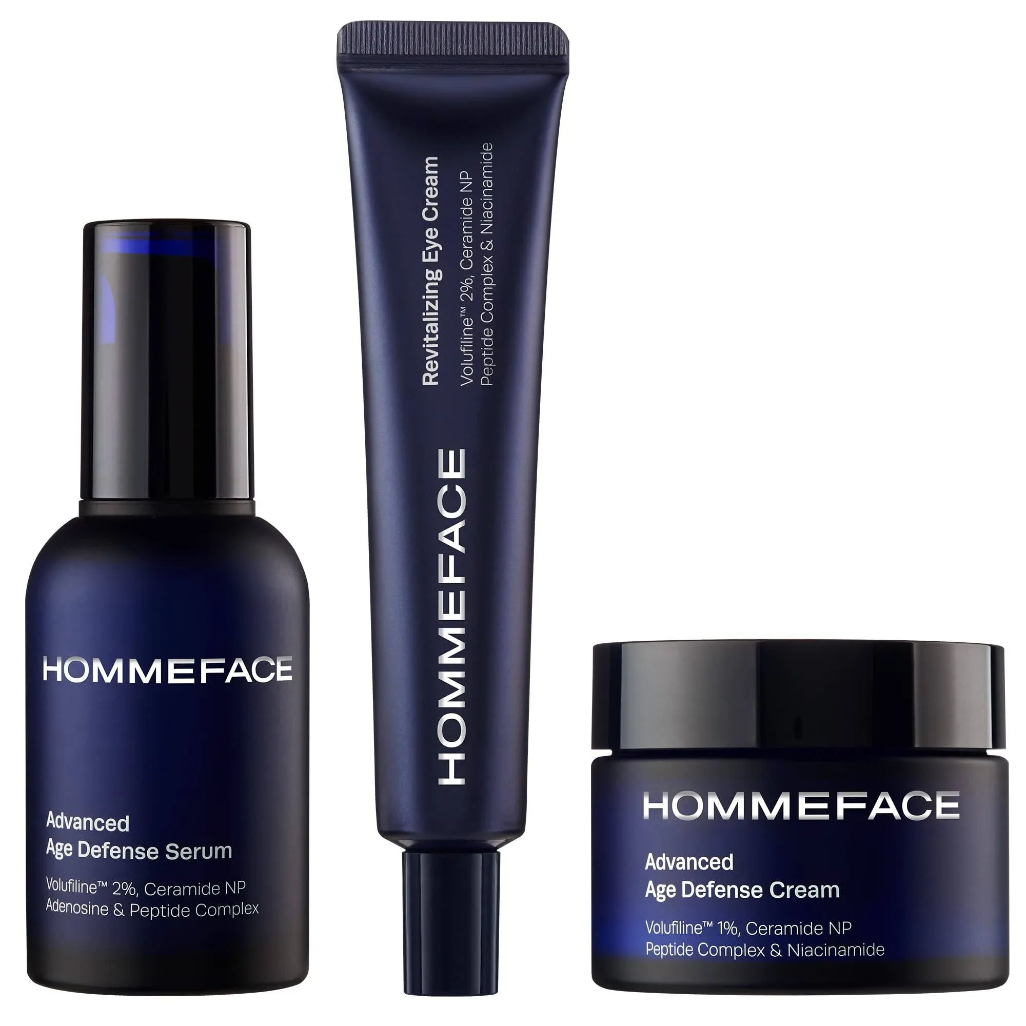 HommeFace Advanced Age Defense Skincare Set