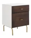 Shop Safavieh Genevieve 2-drawer Nightstand