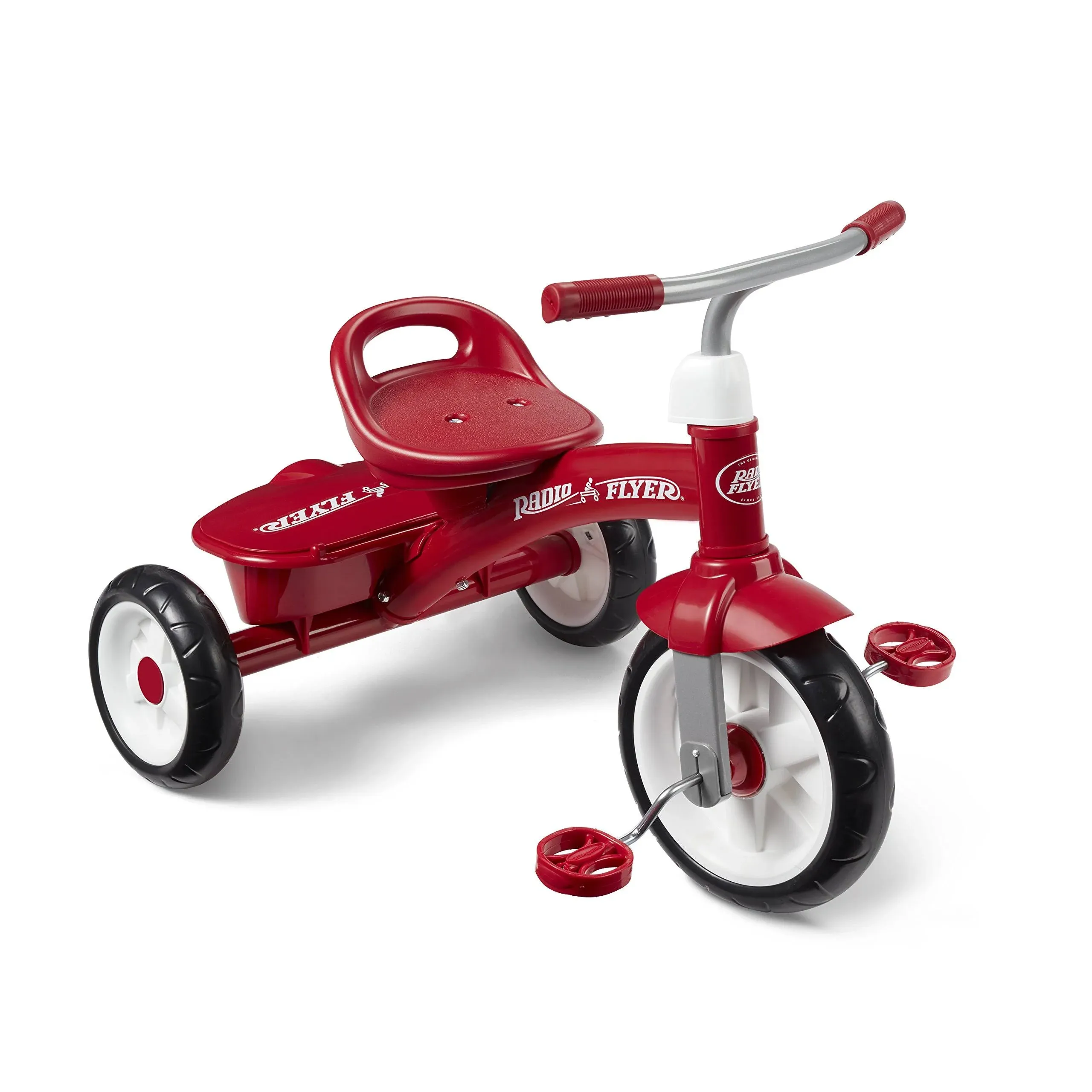 Radio Flyer Pink Rider Trike, Outdoor Toddler Tricycle, Tricycle for Toddlers Age 3-5 (Amazon Exclusive), Toddler Bike