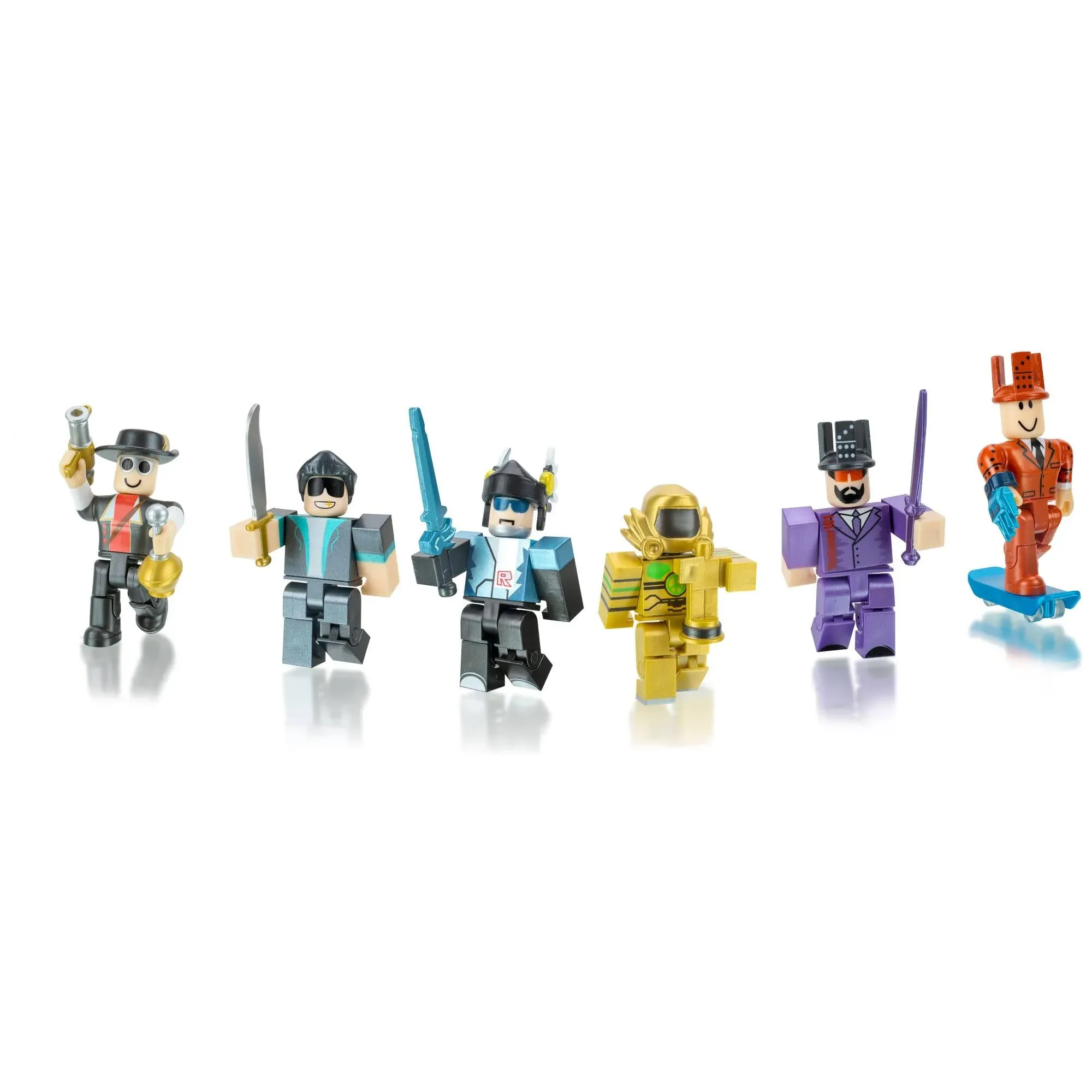 Roblox Action Collection - Legends of Roblox 15th Anniversary Gold 6 Figure Pack