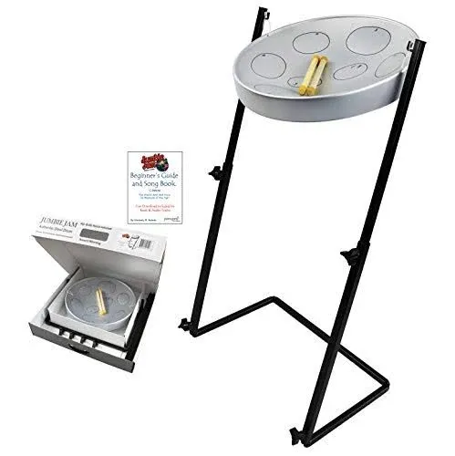 Panyard Jumbie Jam W1158 Steel Drum & Z-Stand, G-Major Diatonic | Reverb