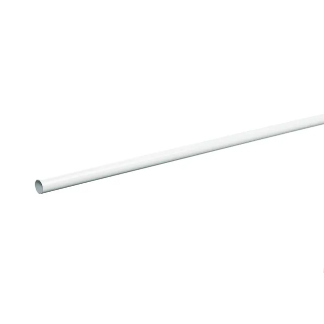 ClosetMaid 2057 4-Foot Hanging Bar for SuperSlide Shelves, White