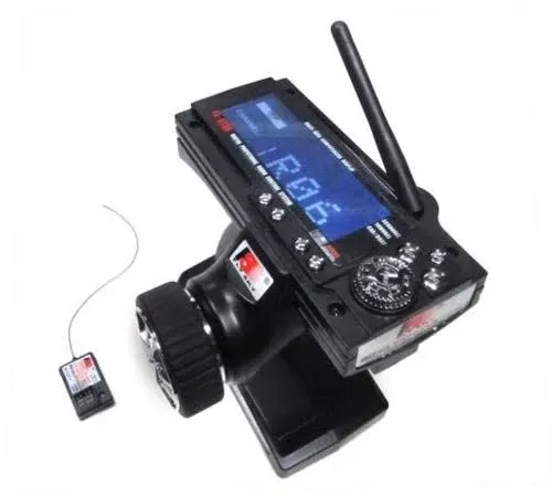 Fly Sky #GT3B-2.4G FS-GT3B Digital 3CH 2.4Ghz TX &amp; RX LCD Transmitter &amp; Receiver