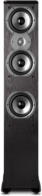 Polk Audio TSi400 Floorstanding Speaker (Single, Black)