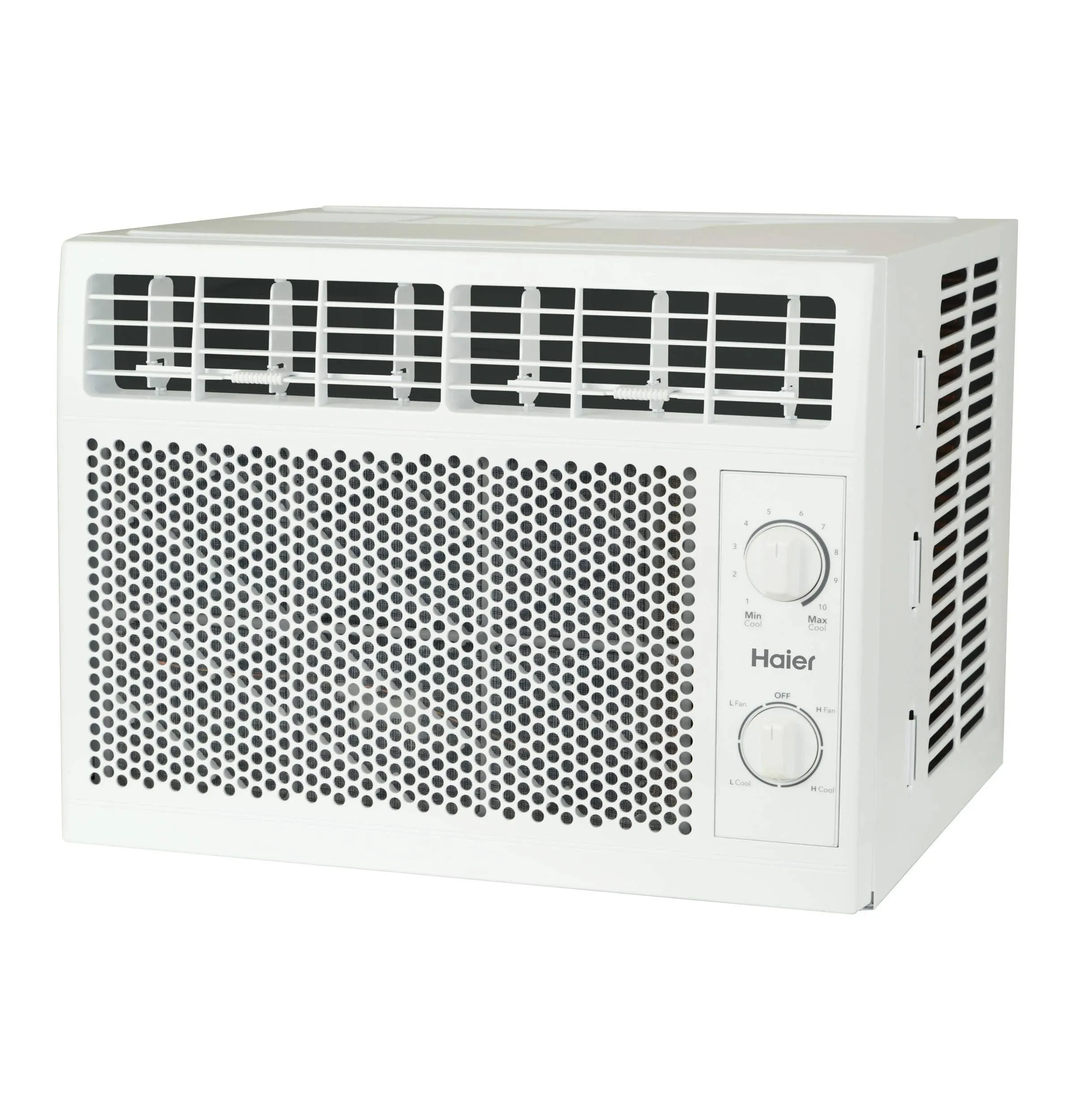 Haier Window Air Conditioner 5000 BTU, Efficient Cooling for Smaller, White