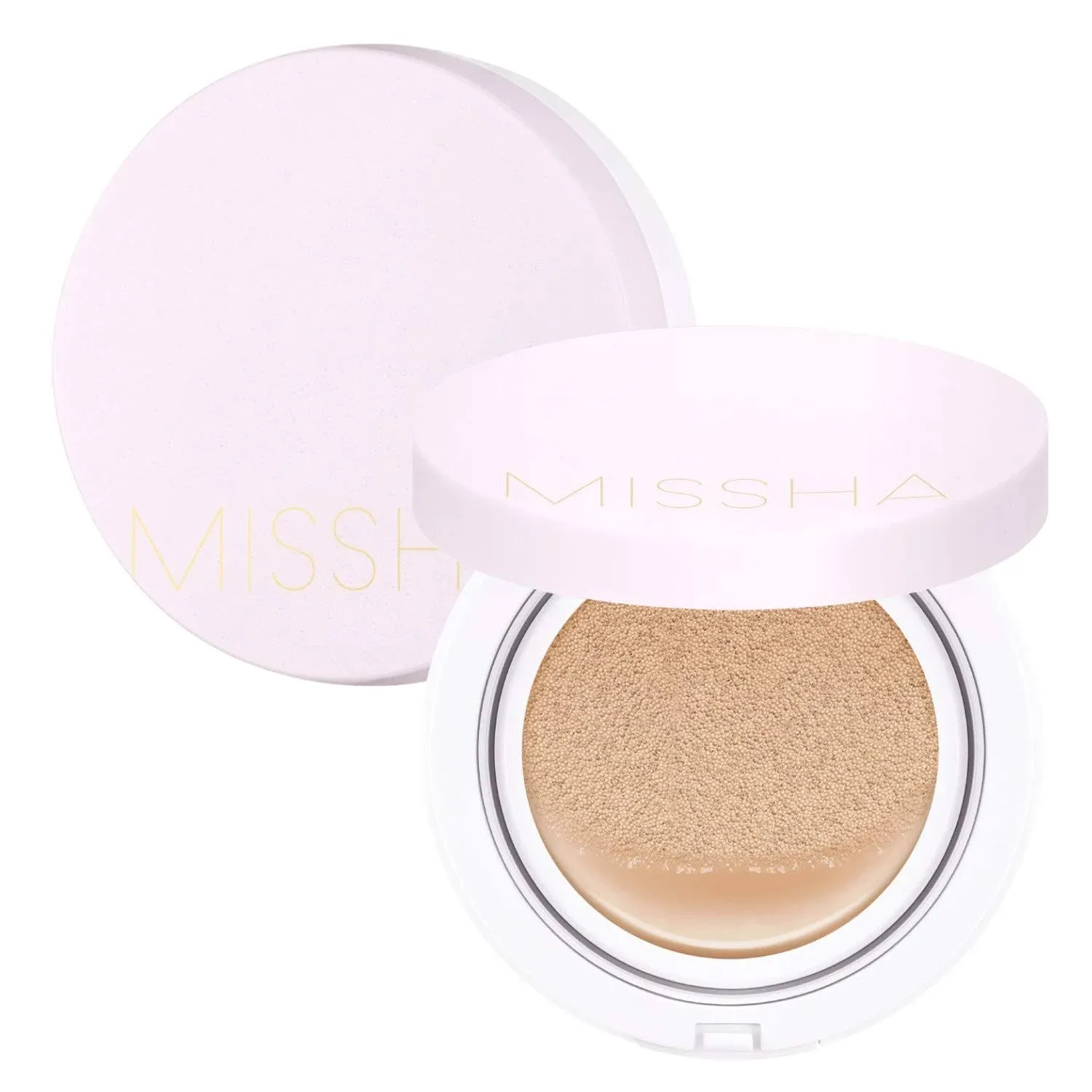 MISSHA Magic Cushion Foundation No.23 Natural Beige for light with neutral skin tone - Flawless Coverage, Dewy Finish, Easy Application for All Skin Types