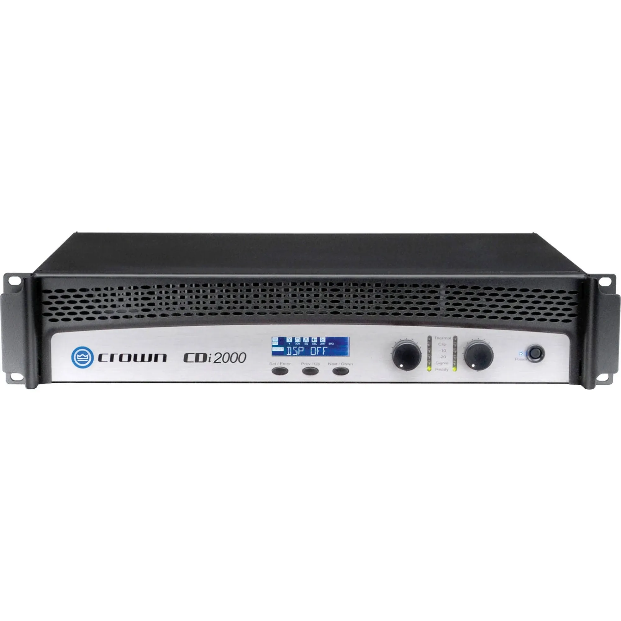 Crown NCDI2000VM 2000 Two-channel Power Amplifier, 1600W RMS, USB Connectivity