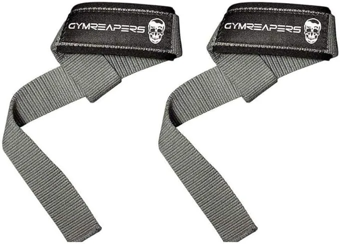 Gymreapers Lifting Wrist Straps for Weightlifting Bodybuilding Powerlifting