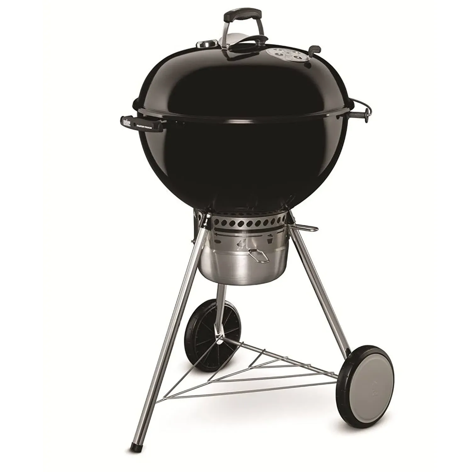 Weber Master Touch 22-in W Black Kettle Charcoal Grill