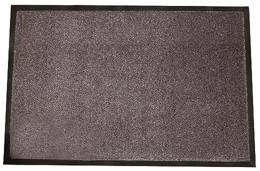 Durable 654S48BN Wipe-N-Walk Entrance Mat 4 x 8 in. - Brown