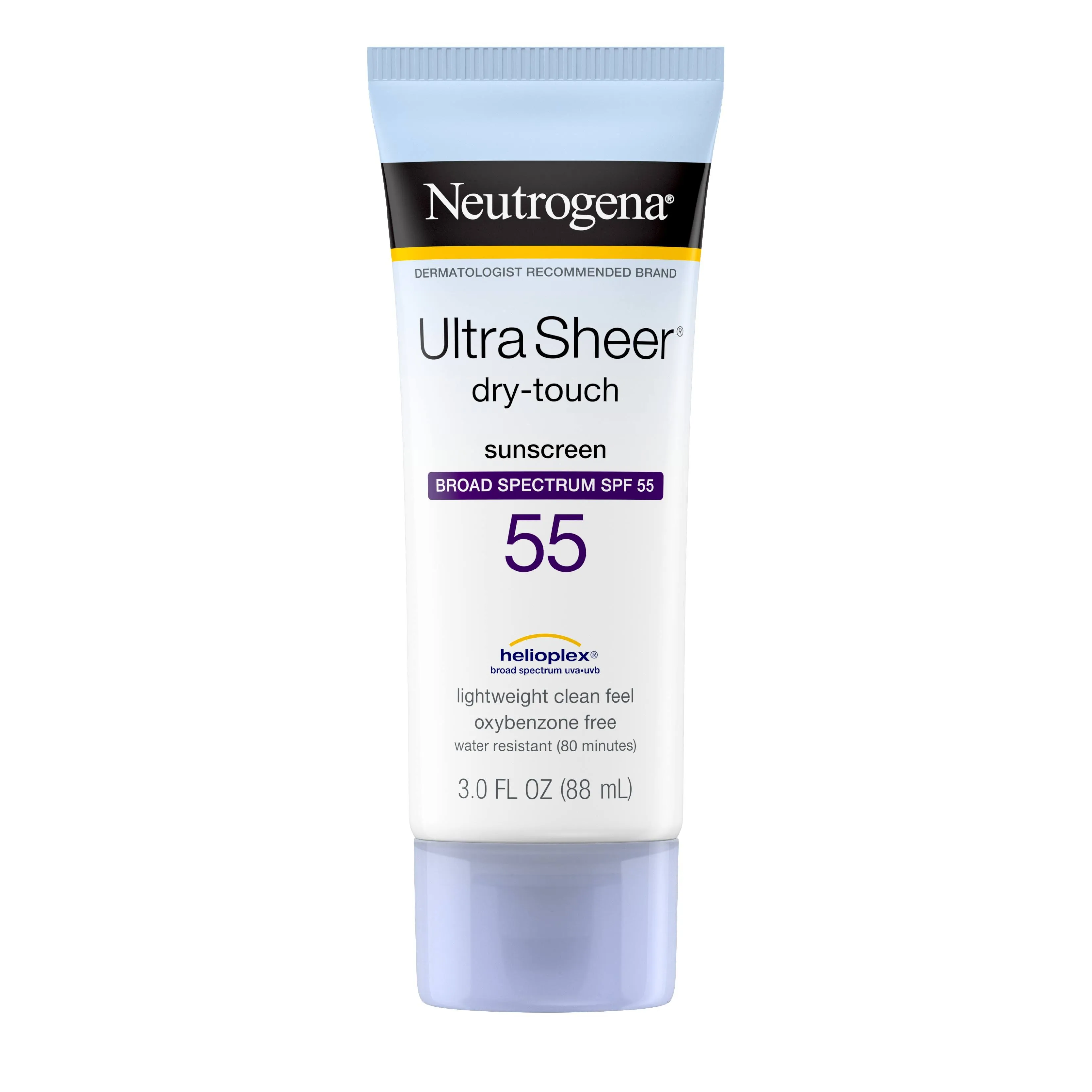 Neutrogena Ultra Sheer Dry-Touch Sunscreen, Broad Spectrum SPF 55 - 3 fl oz tube