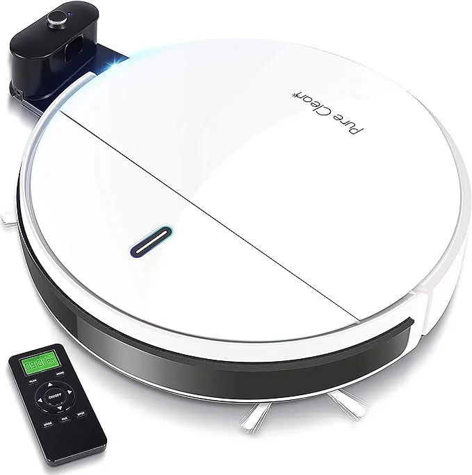 Serenelife Smart Automatic Robot Cleaner-1400 Pa Charging Robo Vacuum Cleaner ...