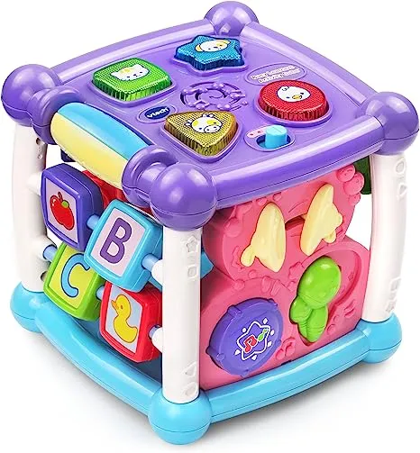 VTech Busy Learners Activity Cube, Learning Toy for Infant Toddlers