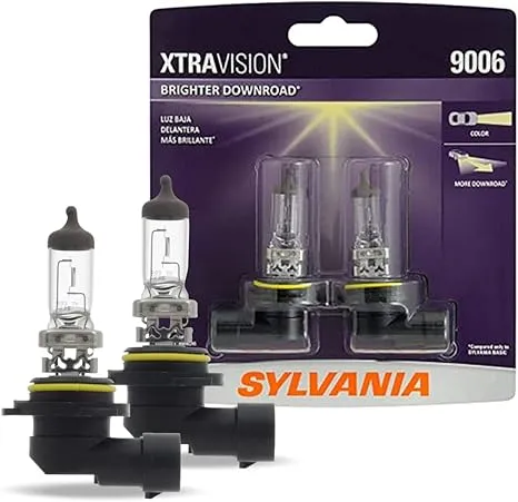 Sylvania Xtravision 9006 2 Pack Of Halogen Lamps