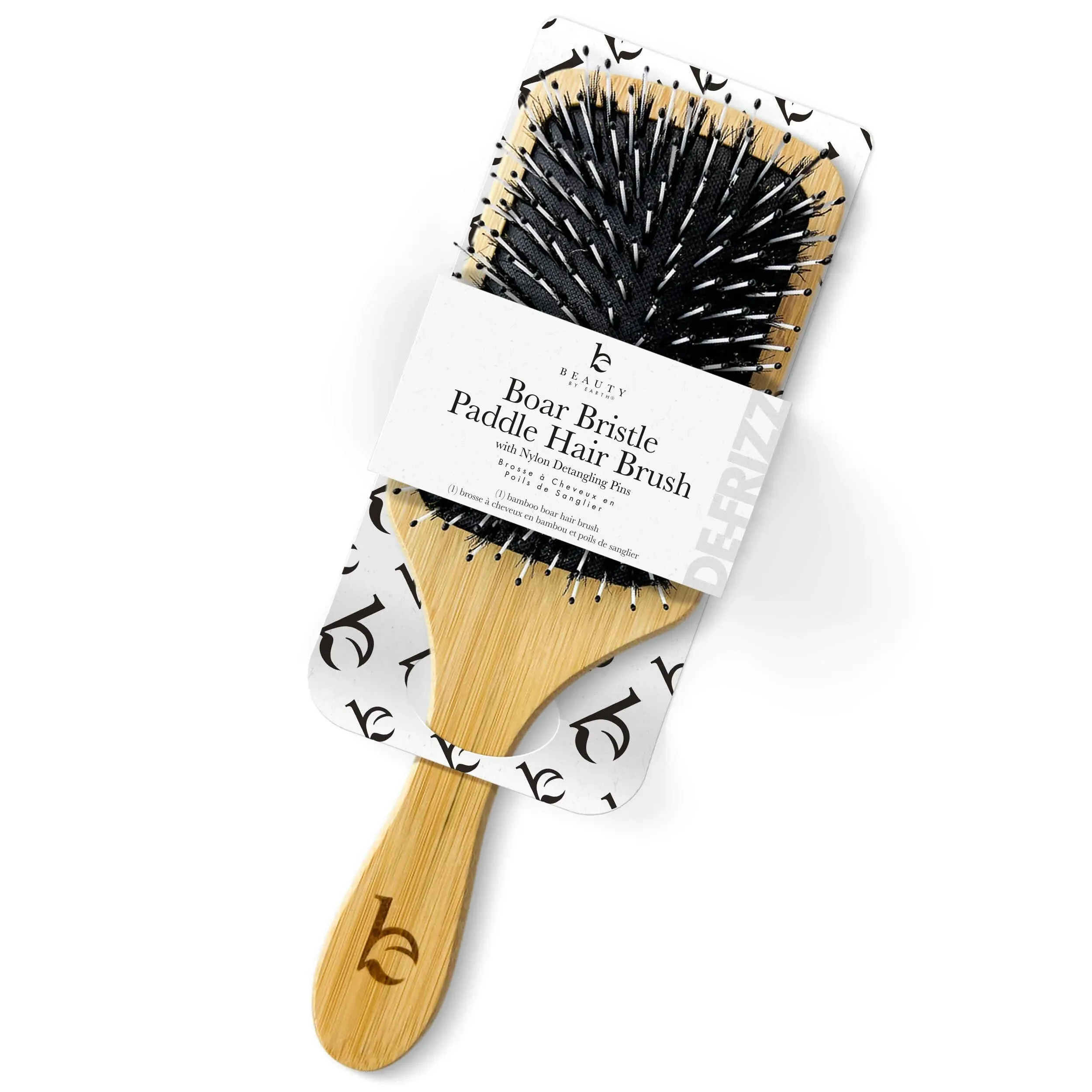 Boar Hair Brush for Fine Hair - Boar Bristle Hair Brush for Thick Hair - Boar...