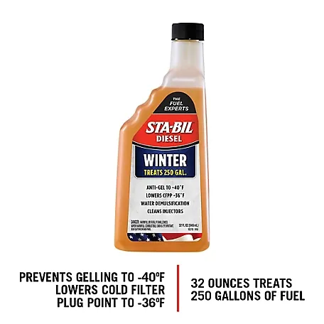 STA-BIL Diesel Winter Ant-Gel - Prevents Fuel Gelling Down to -40 Degrees