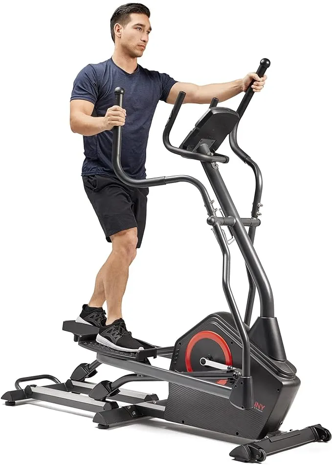 Sunny Health & Fitness Smart Elliptical Machine with 16-Level Electromagnetic Resistance, Extended Stride & SunnyFit® App - SF-E3889SMART