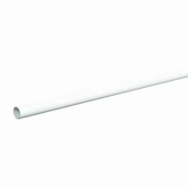 ClosetMaid 2057 4-Foot Hanging Bar for SuperSlide Shelves, White