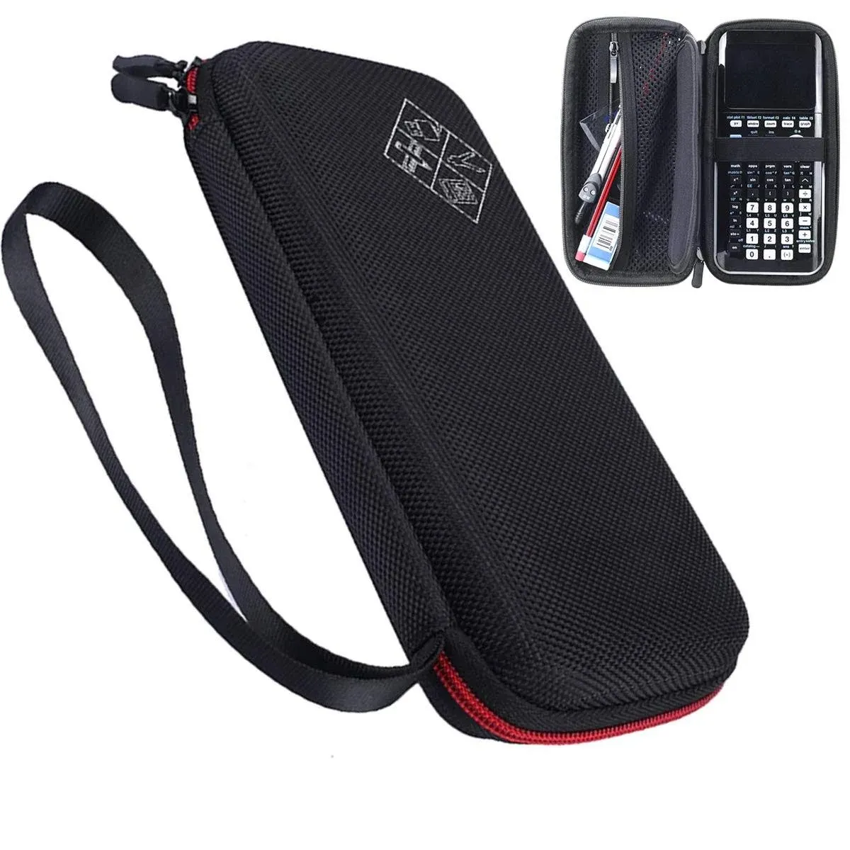 Carrying Case Storage Bags For Texas Instruments TI-84 Plus CE Calculator Zipper