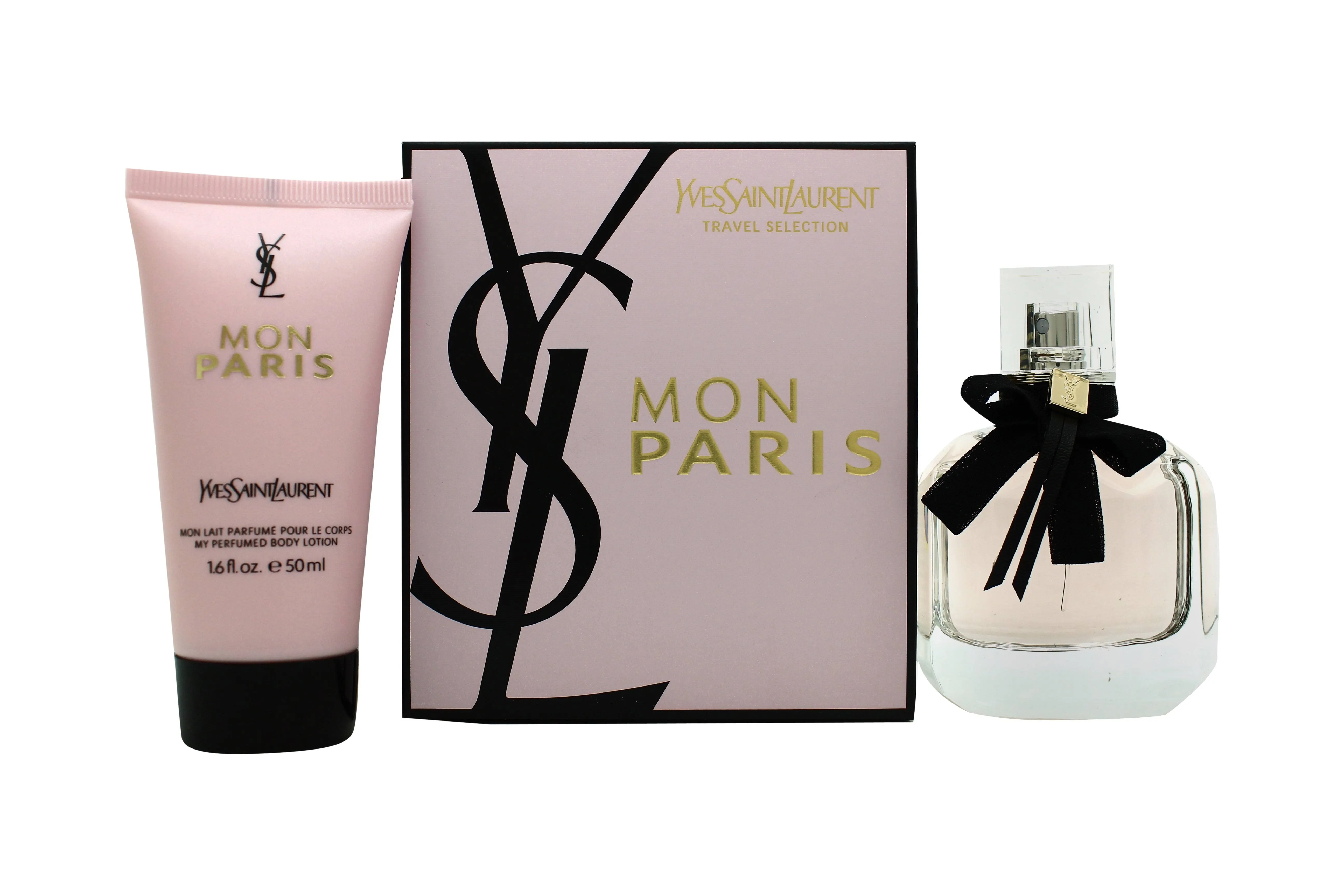 "YSL Mon Paris Eau de Parfum Women's Gift Set Spray (50ml) with Perfumed Body Lotion"