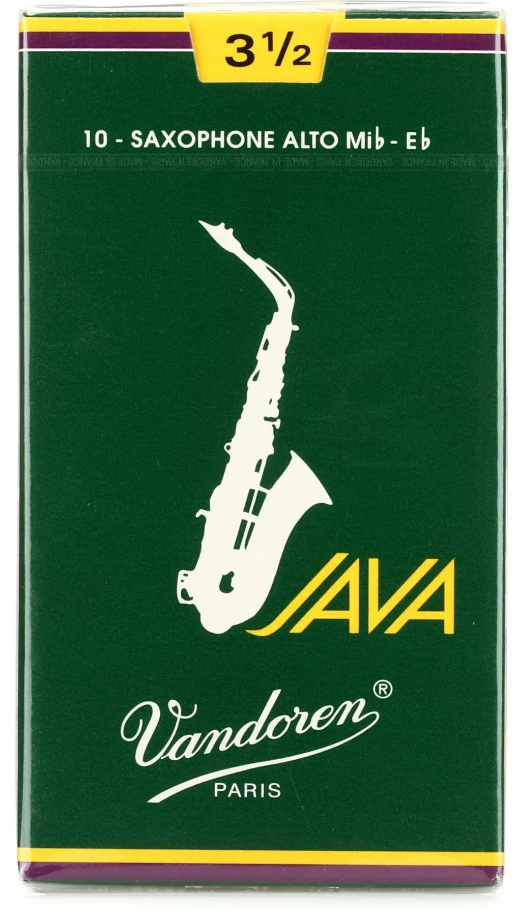 Vandoren Java Alto Saxophone Reeds