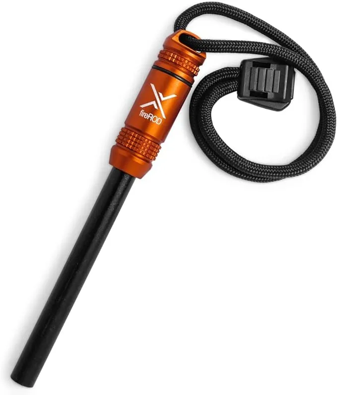 Exotac fireROD FERROCIUM ROD TINDER CAPSULE FIRESTARTER