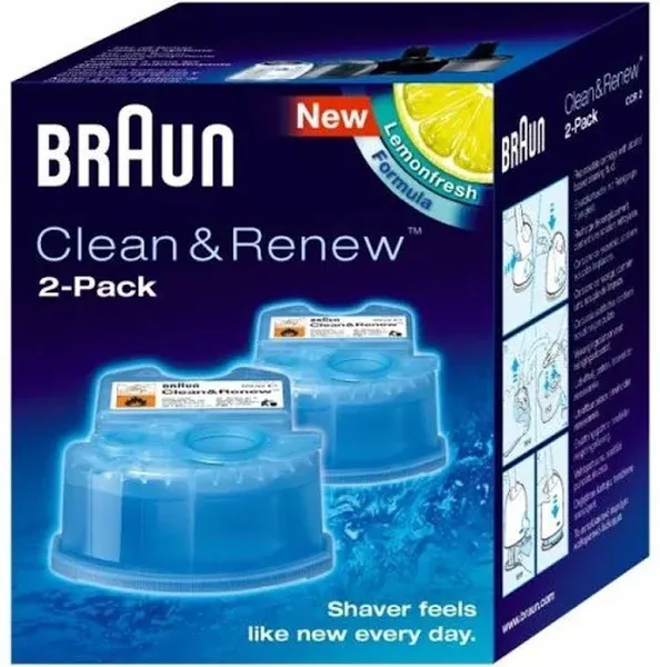 Braun - Clean&Renew Cartridge Refills (4-Pack)