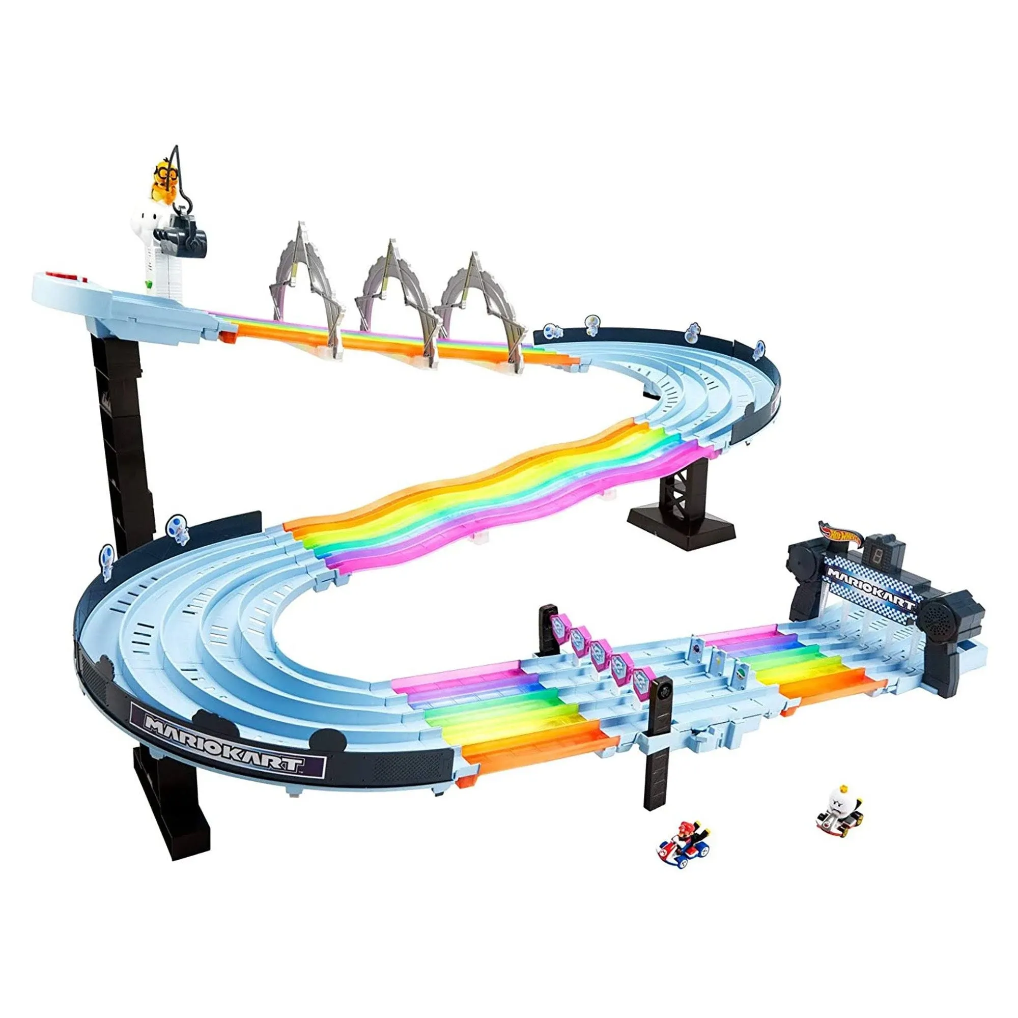 Hot Wheels - Mario Kart Rainbow Road Raceway