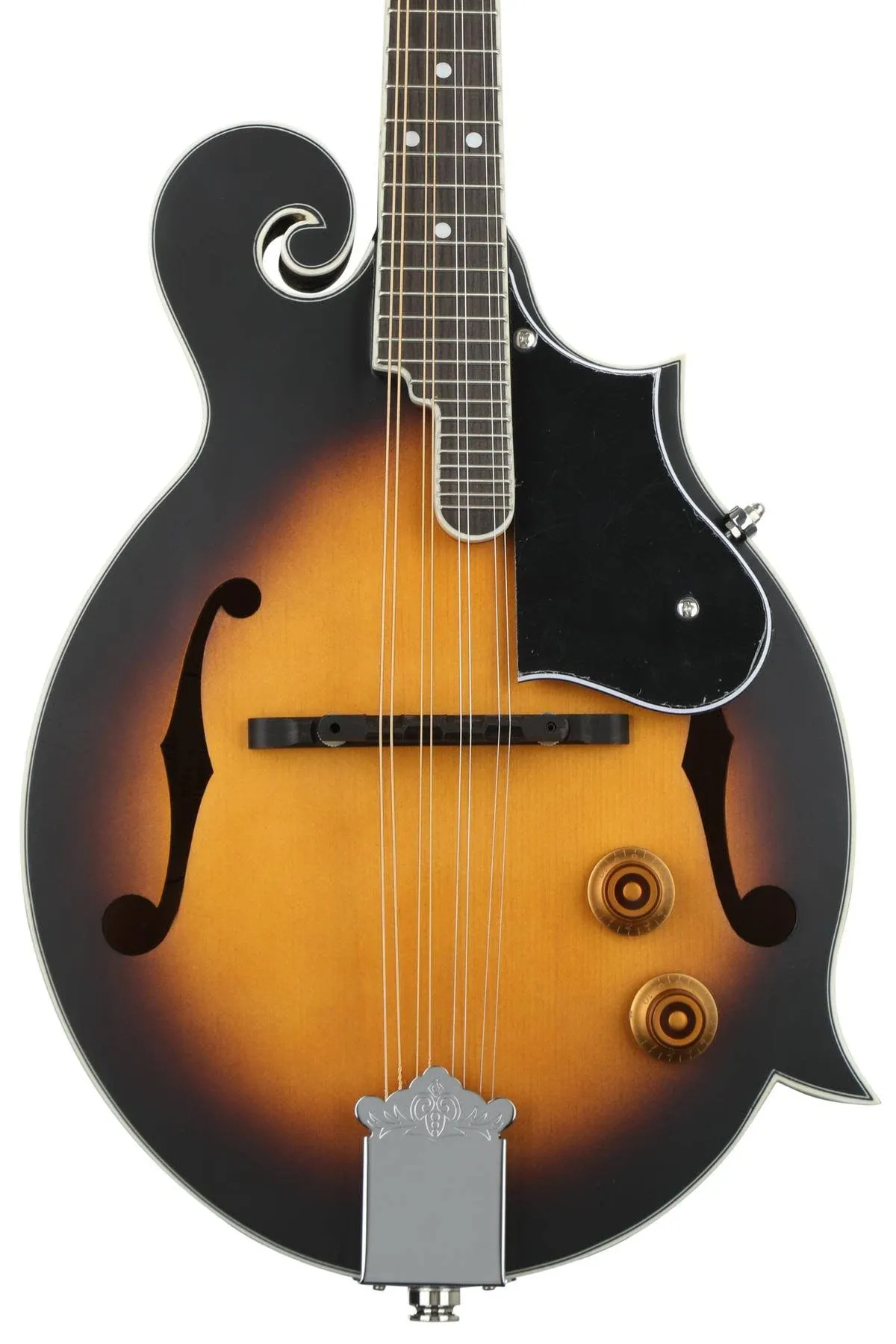 Washburn M3EK F Style Acoustic Electric Mandolin Pack, Sunburst