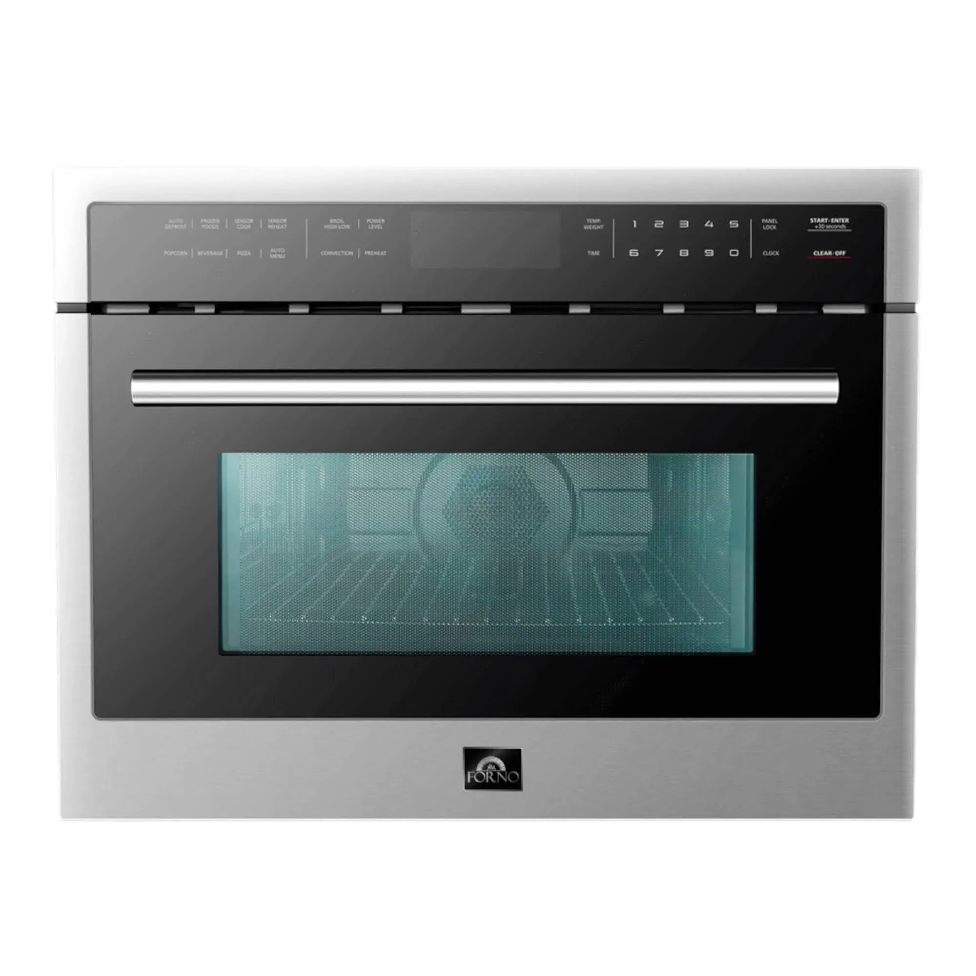 Forno 24" Microwave Oven in Stainless Steel, 1.6 cu.ft., FMWDR3093-24