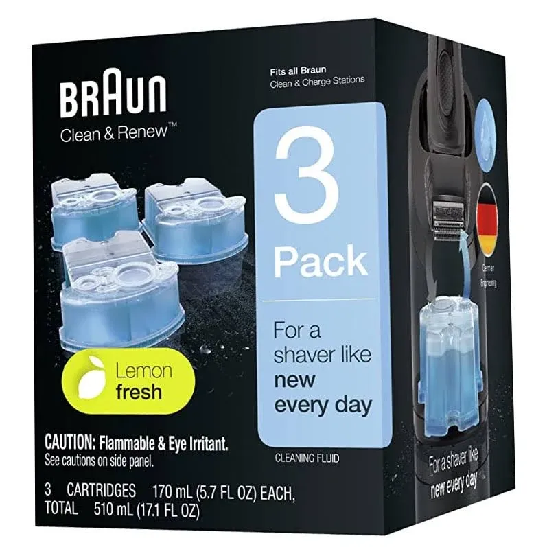 Braun - Clean&Renew Cartridge Refills (4-Pack)