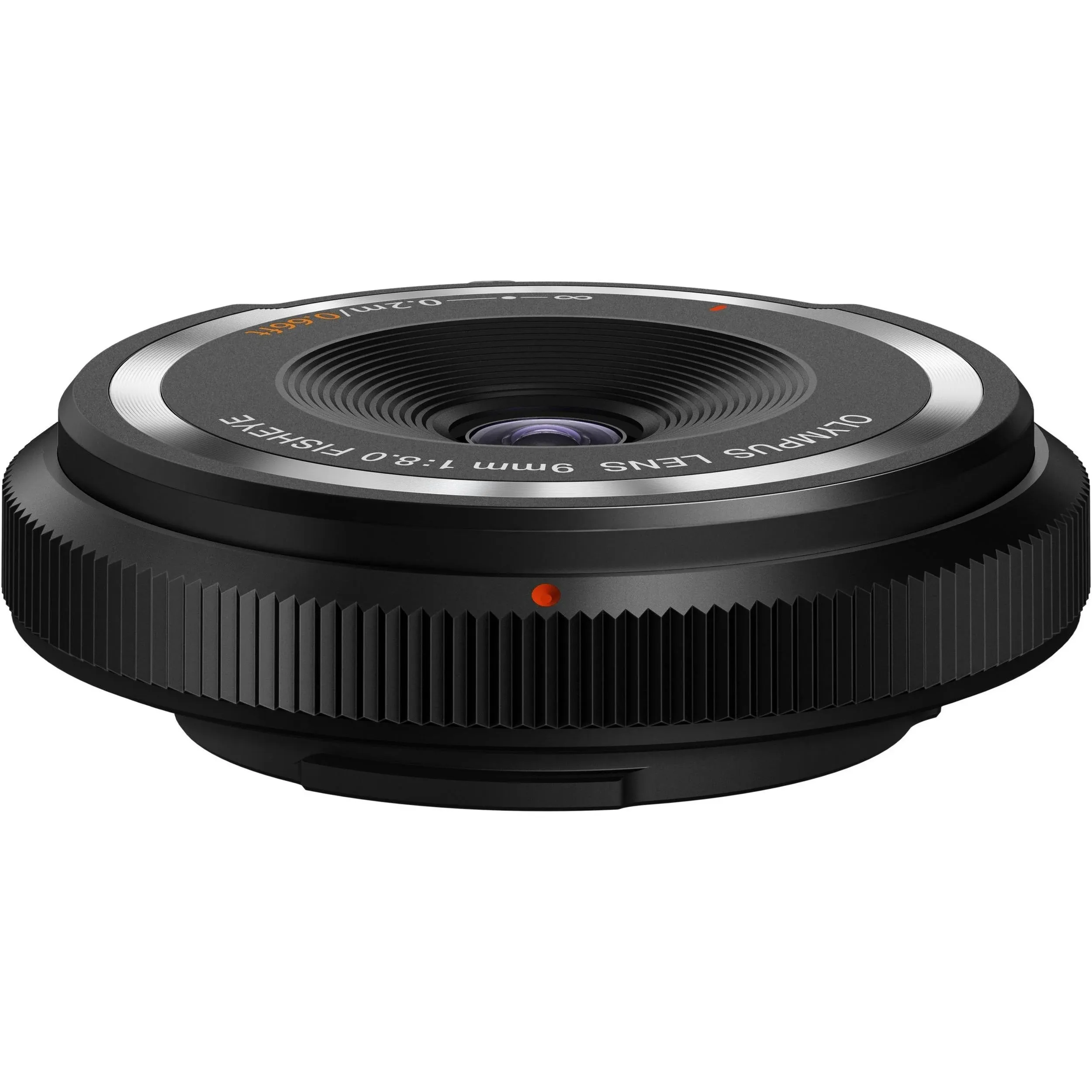 Olympus Fisheye Body Cap Lens BCL-0980 9-9mm Interchangeable Lens for Olympus/Panasonic Cameras