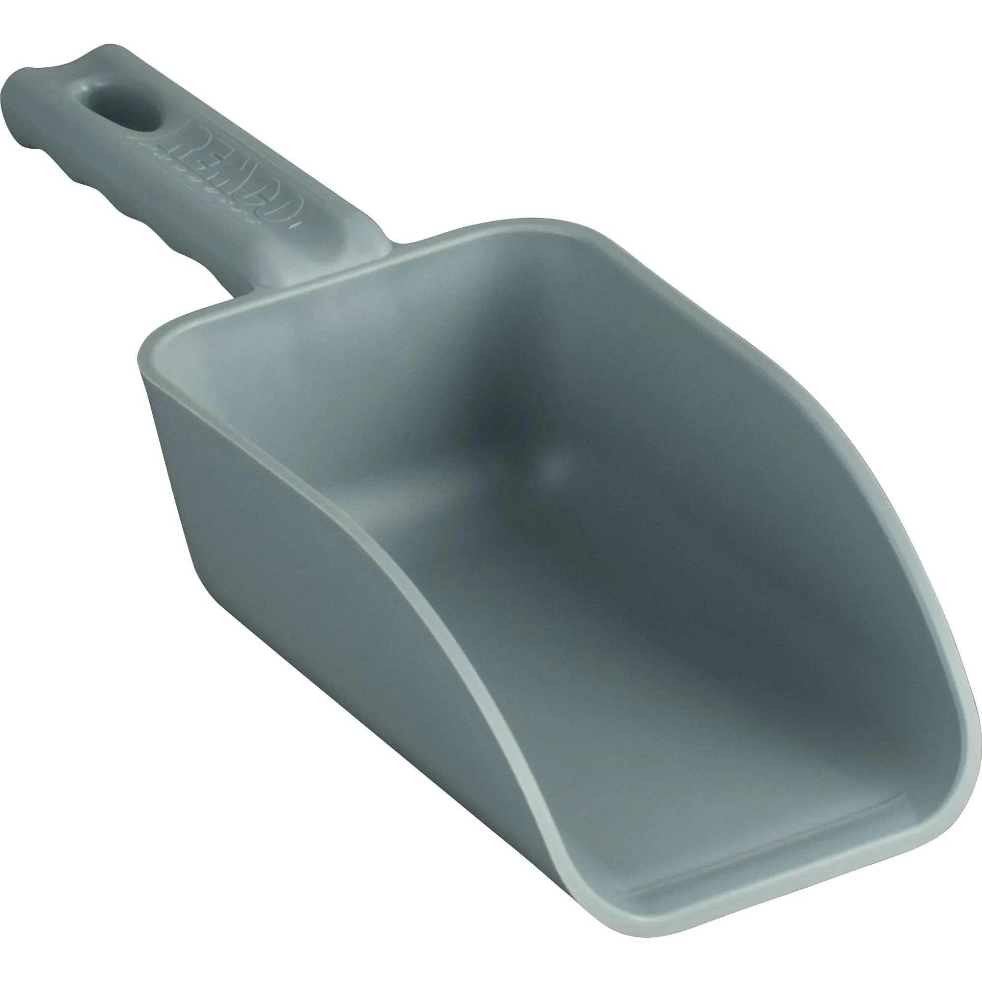 Vikan - 630066 - REMCO Mini Hand Scoop: 17 fl oz Capacity, Brown, 10 3/8 in Overall Lg, 3 1/4 in Overall Wd, 1 Piece