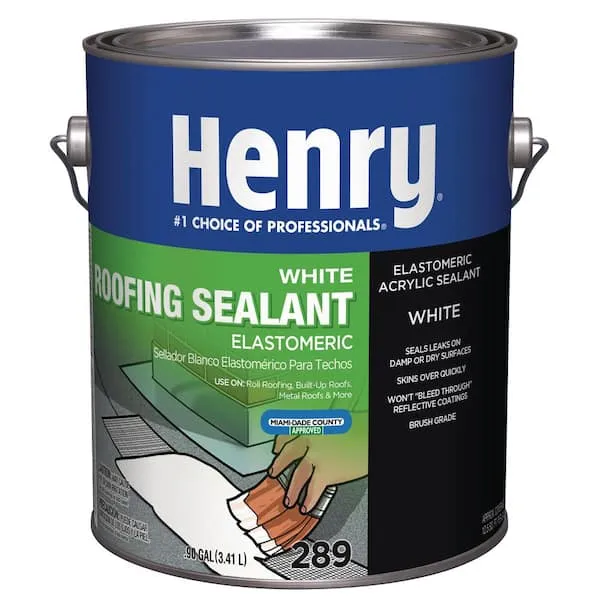 289 Elastomeric White Roofing Sealant 0.90 gal.