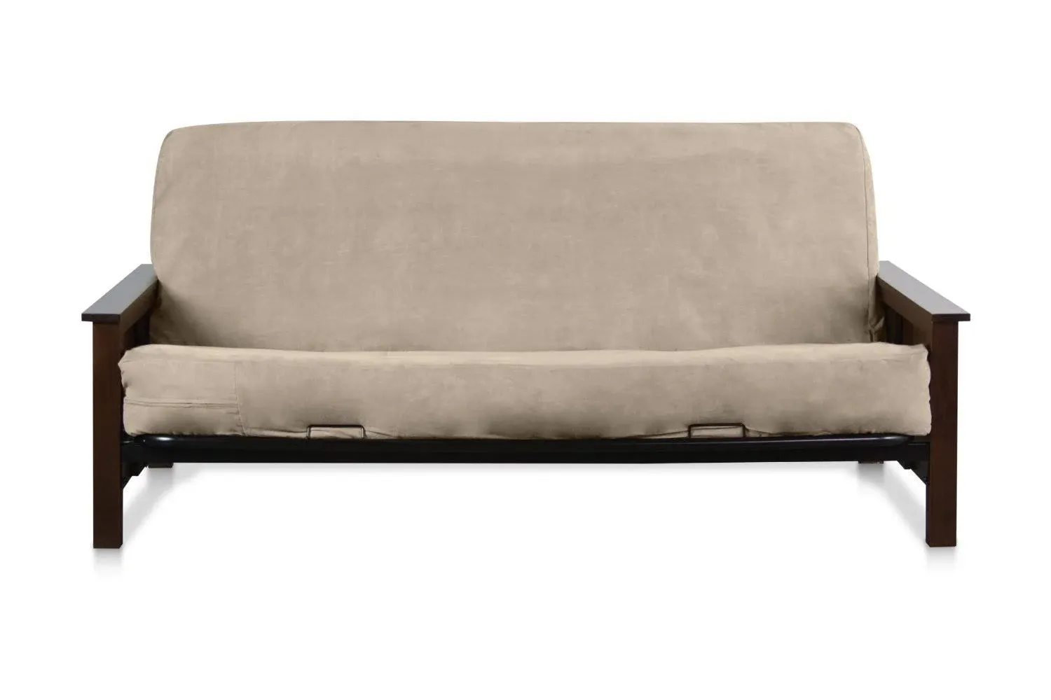 OctoRose ® Beige Full Size Quality Bonded Micro Suede Futon Mattress Cover