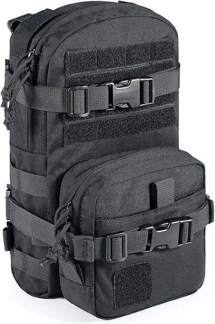 Tactical Small MOLLE Hydration Pack Outdoor Water Bladder Carrier Pack for Vest Backpack