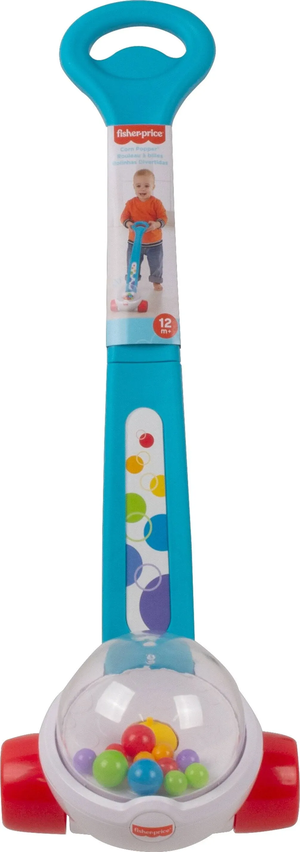 Fisher-Price FIPHBT55 Fisher-Price Classic Corn Popper Toy  Blue