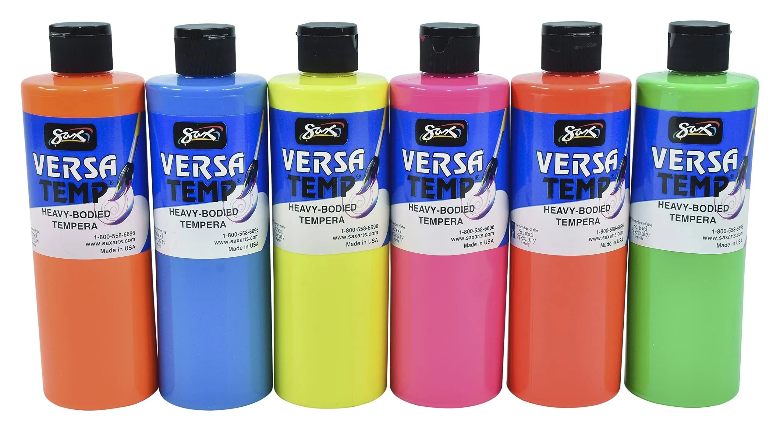 Sax Versatemp Tempera Paint Set