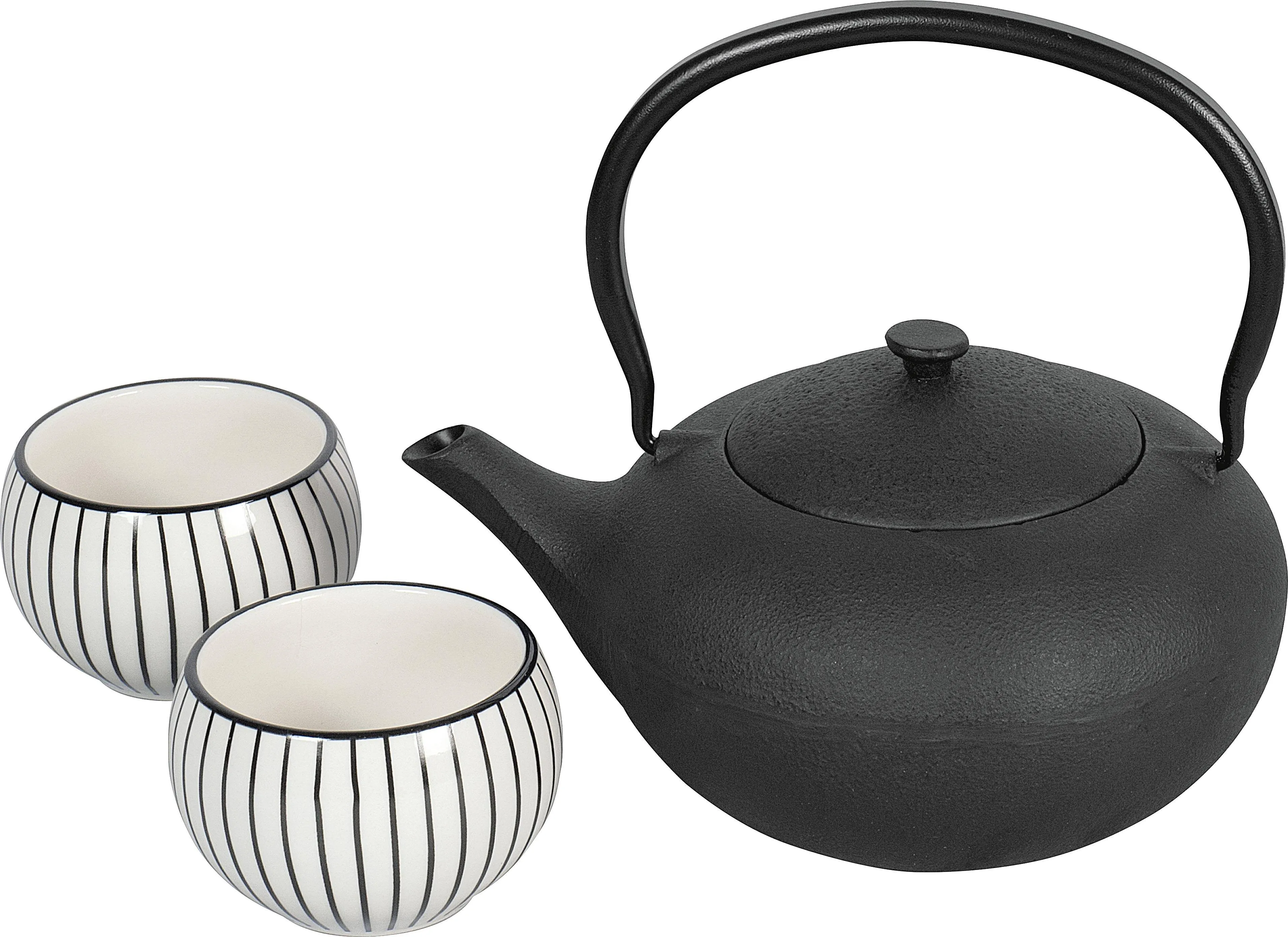 Bredemeijer Hunan Tea Warmer, Cast Iron Black, 14.5 x 14.5 x 5.5 cm