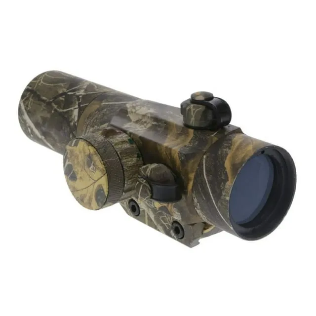 TRUGLO GOBBLE-STOPPER 30mm 3-MOA Turkey Hunting Dual-Color Center Dot Sights with Multi-Coated Lenses, Available in Anodized Matte Black or Realtree Finish