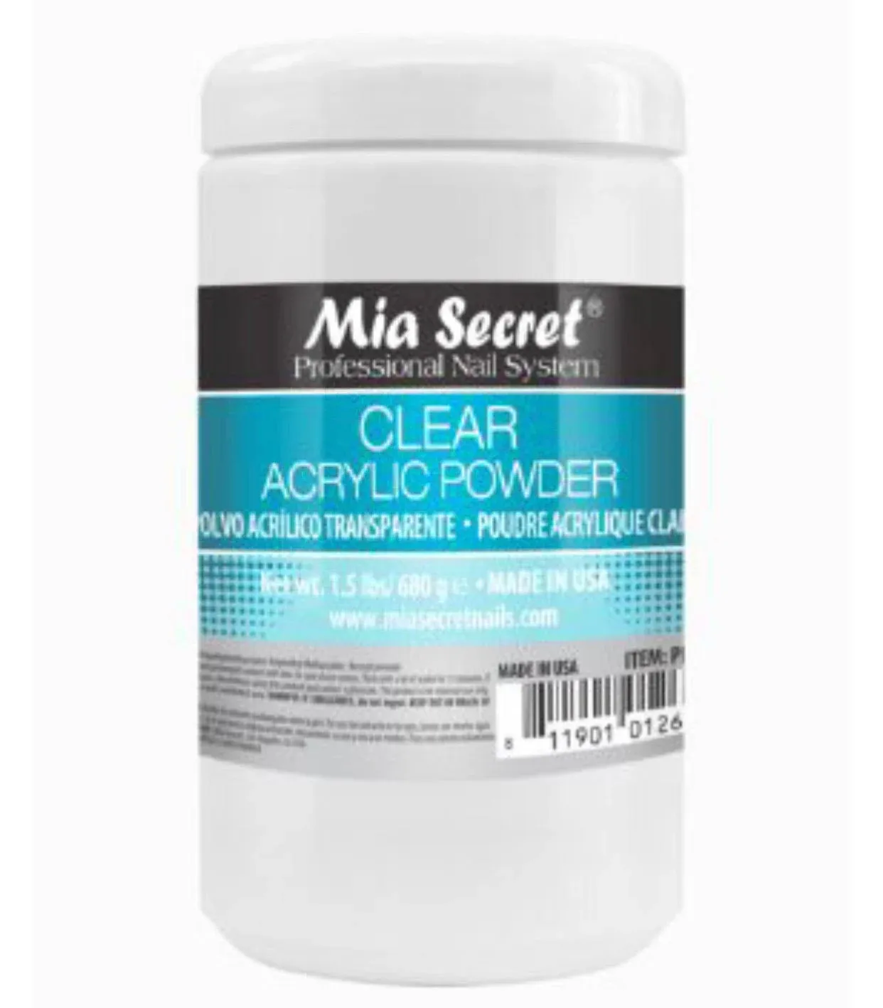 Mia Secret Clear Acrylic Powder