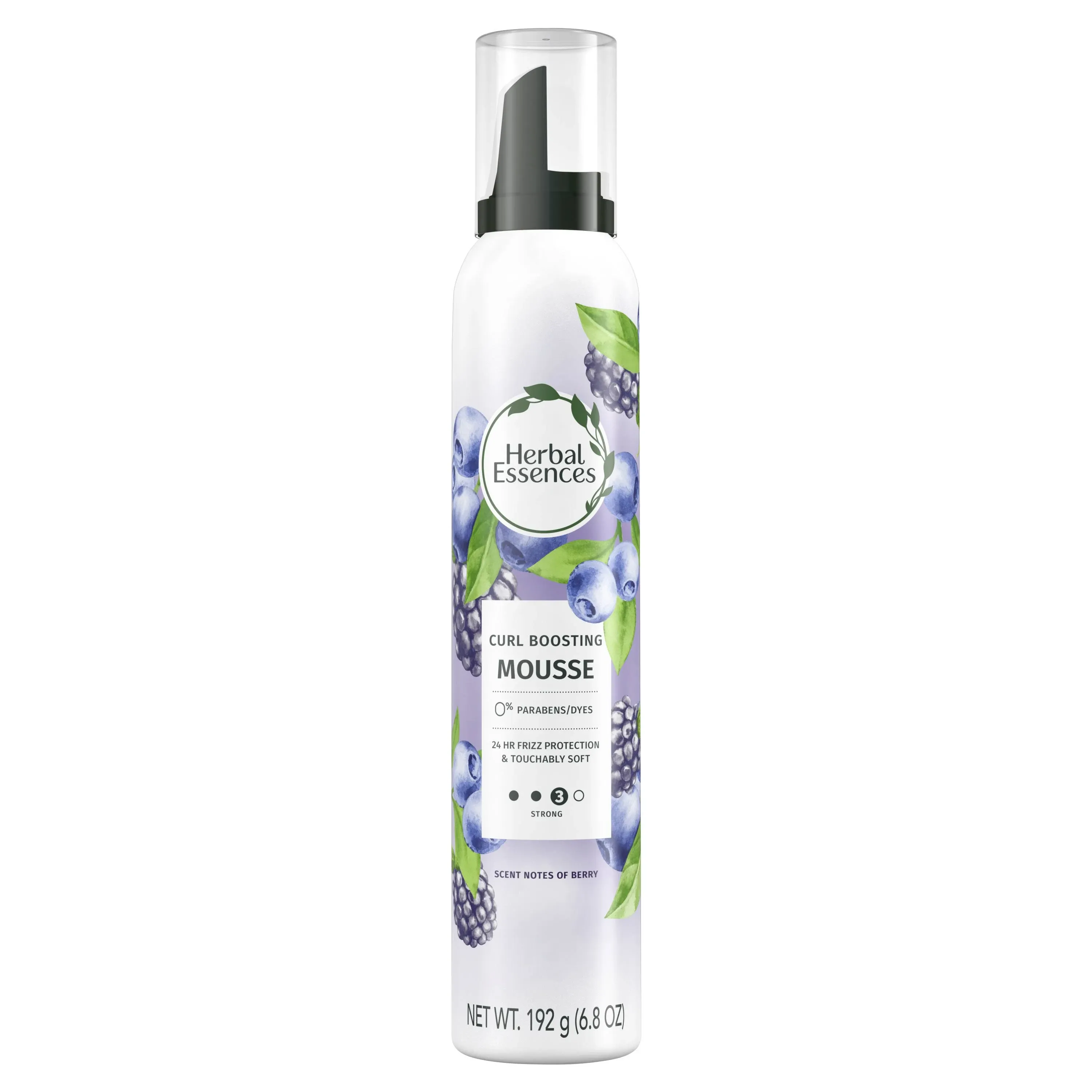 Herbal Essences Curl Boosting Mousse for Curly Hair and Wavy Hair, Anti Frizz, All Day Hold, Pack of 3, 20.4 oz Total