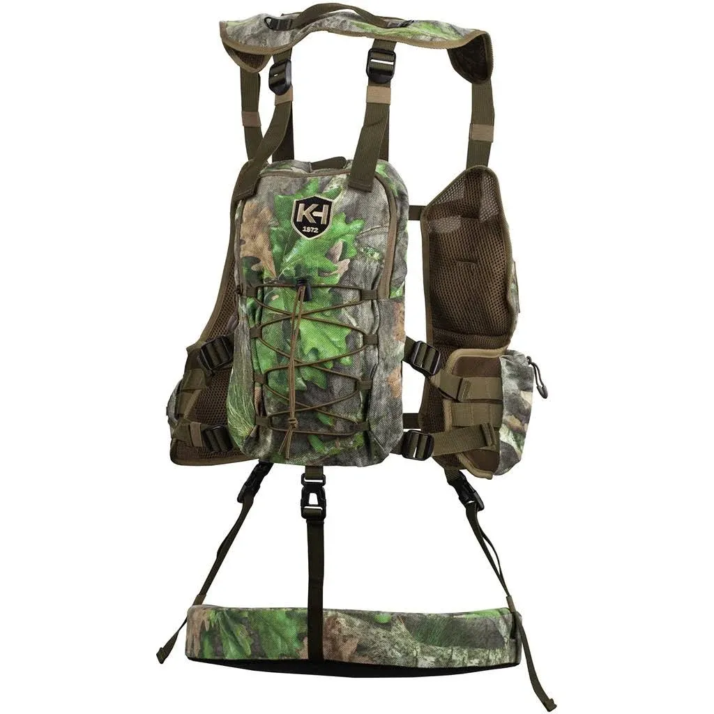 "Knight & Hale Men's Mossy Oak Obsession Run-N-Gun 200 Turkey Hunting Vest - One Size Fits Most"