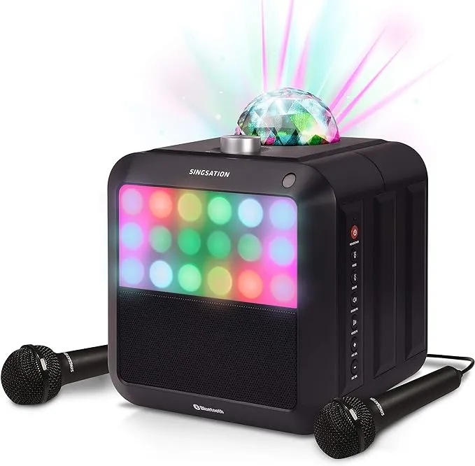 Singsation Star Burst Portable Karaoke Machine SPKA25