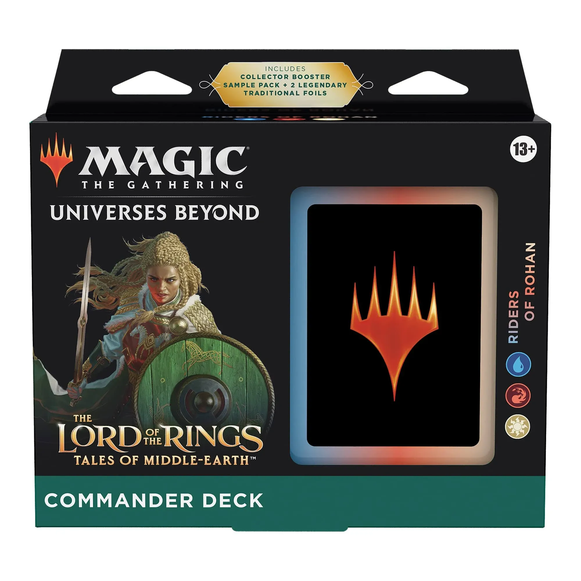 Magic: The Gathering The Lord of The Rings: Tales of Middle-Earth Commander Deck 2 + Collector Booster Sample Pack