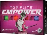 Top Flite Women's 2020 Empower Matte Multi-Color Golf Balls