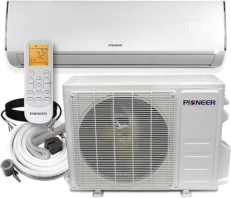 Pioneer Diamante Series 12,000 BTU Mini Split Heat Pump - 115V